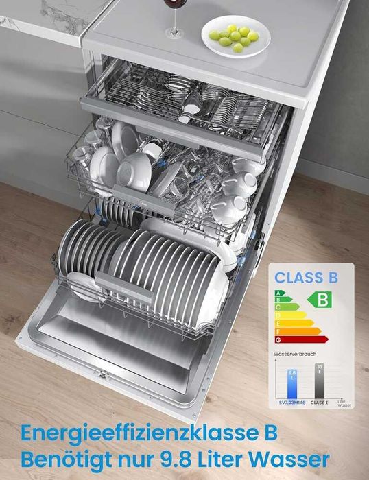 Съдомиялна свободностояща Midea SF 7.60NW14B 60 см