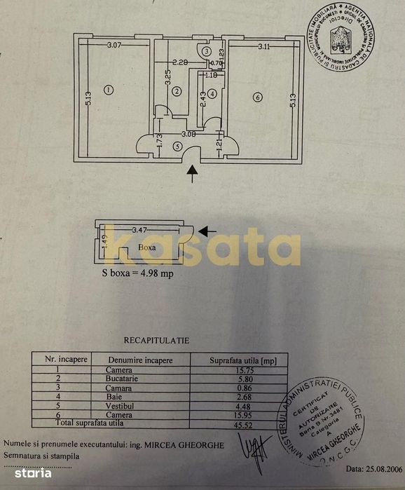 2 camere Floreasca ULTRAFINISAT  | "gata de mutat"