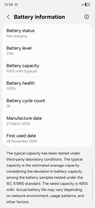 Samsung Galaxy S25 Ultra, 256GB, 12GB RAM, 5G, Titanium Grey