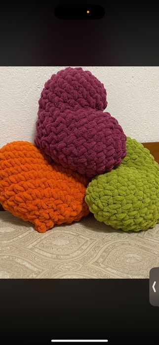 Плетени възглавнички и животинчета