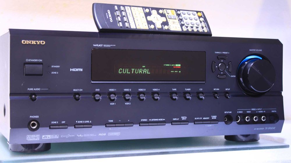 Statie/Tuner Onkyo,2x115W+telecomanda.