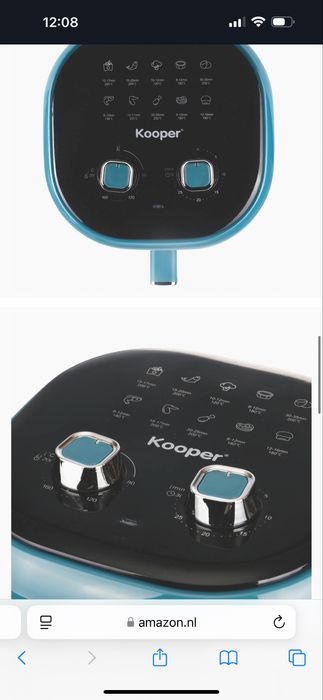 Friteuza aer cald Kooper Cancun