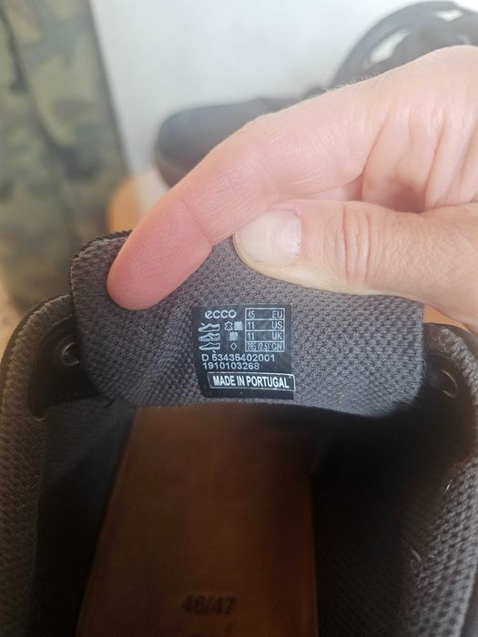 Полуботинки ecco мужские 45EUR
