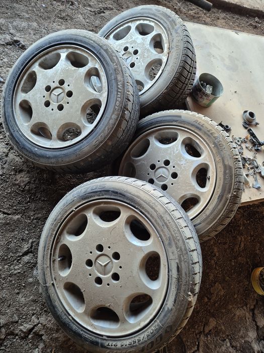 Мерседес шина диска накаченний