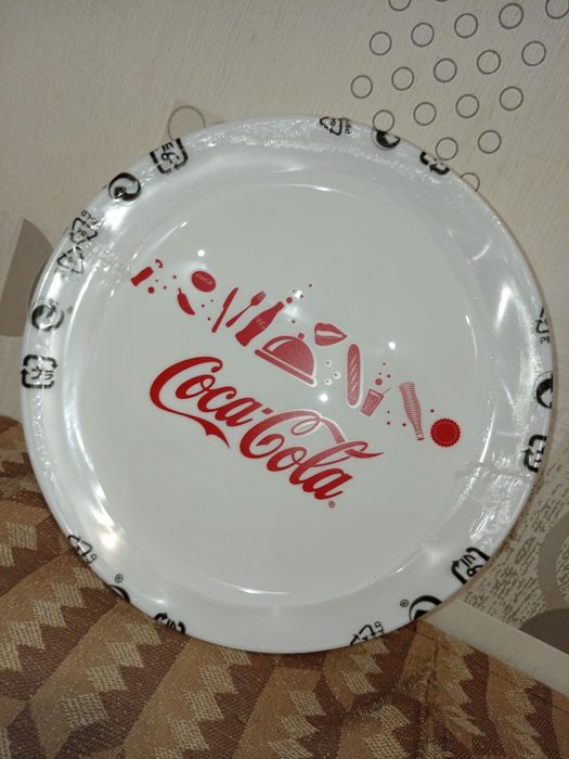 Чиния,чинии Coca Cola,