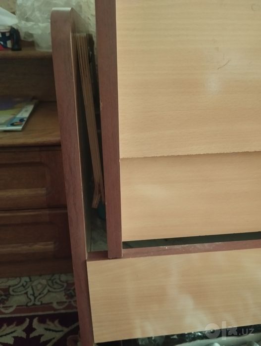 Детская кровать с тумбой