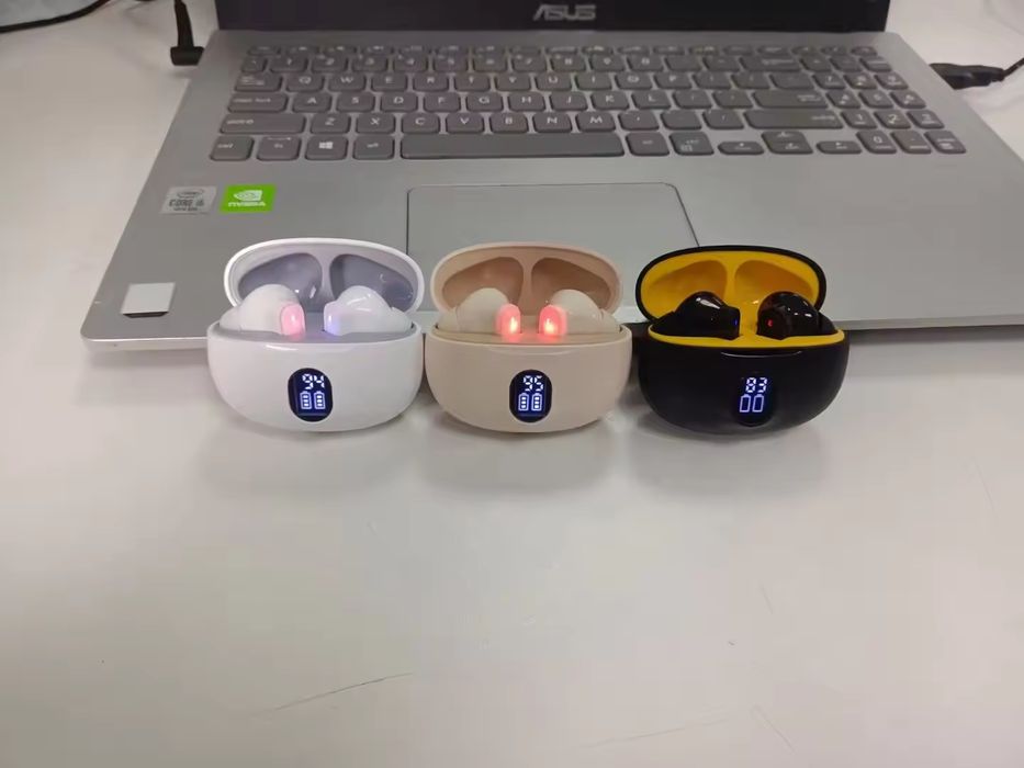 Недорогие Bluetooth 5.4 наушники — зарядка в кейсе, удобные