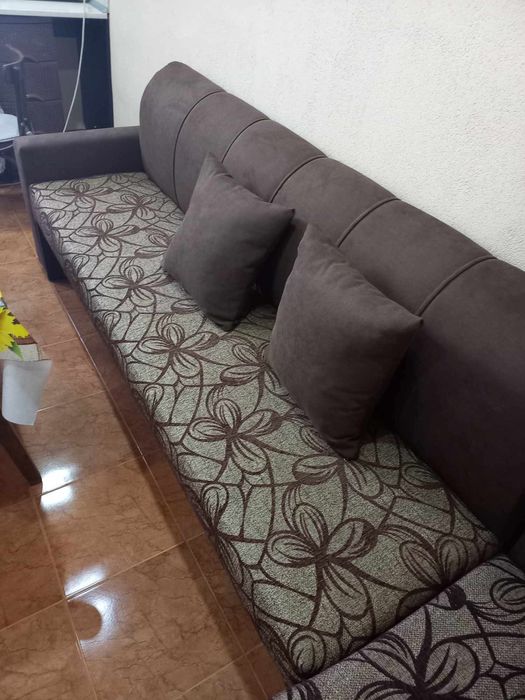 Ъглов диван, разтегателен