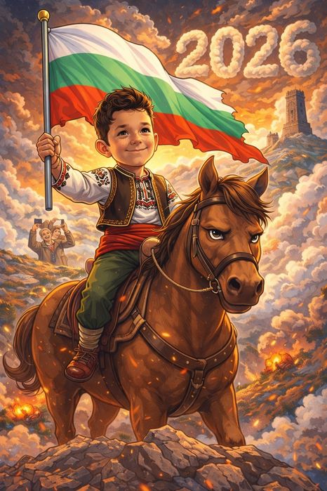 Персонализирани колажи и карикатури за 1-ви, 3-ти март, Тодоровден