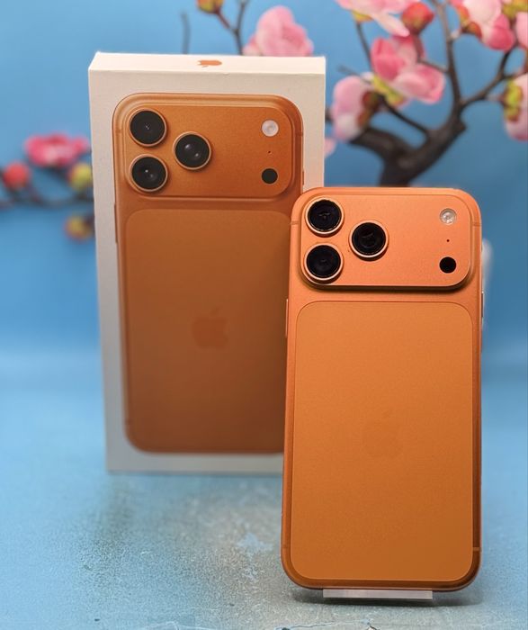 ГАРАНЦИОНЕН!!! Apple iPhone 17 Pro Max, 256GB, 5G, Cosmic Orange