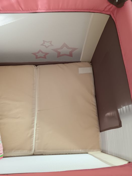 BEBINO сгъваема кошара на 2 нива FANTASY STAR