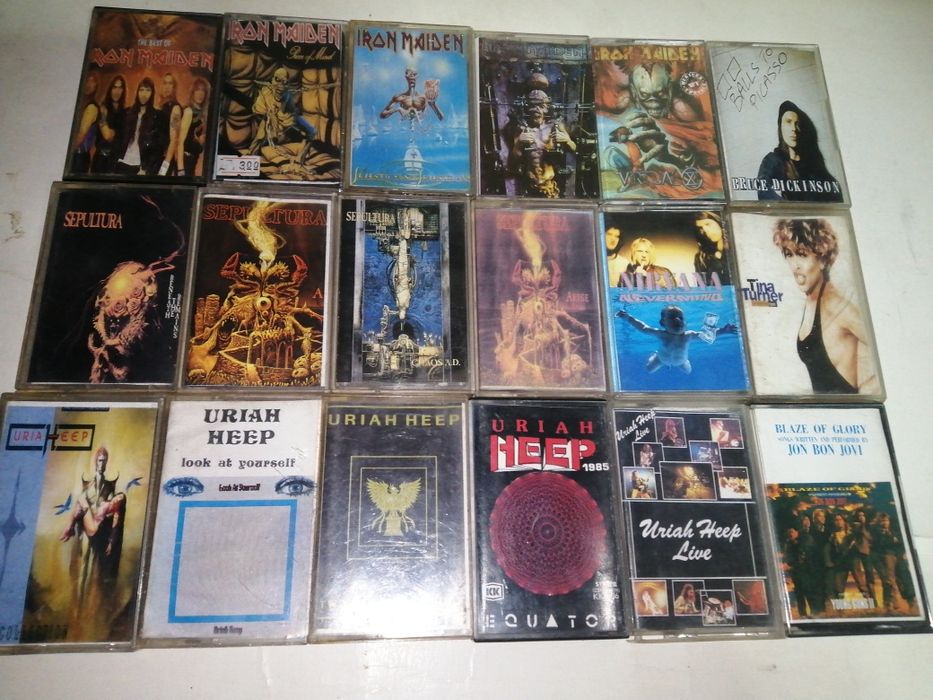 Касети с Рок и метъл изпълнители