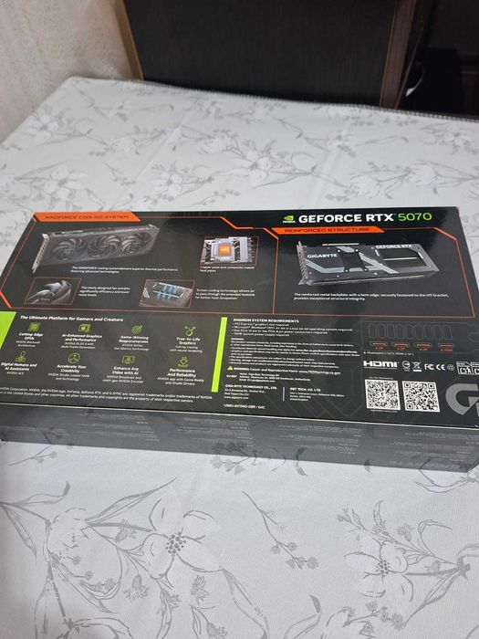 RTX 5070 memorie 12gb la cutie cu factura si garantie impecabila