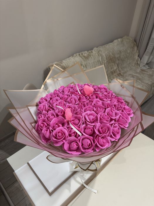 Букет от вечни рози