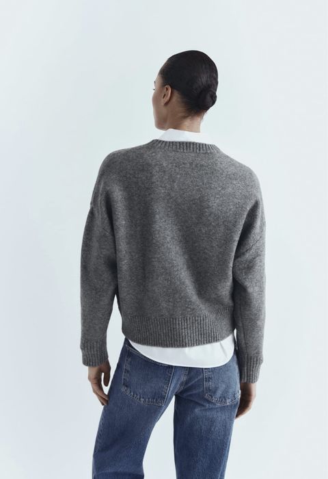 Теплый свитер Zara