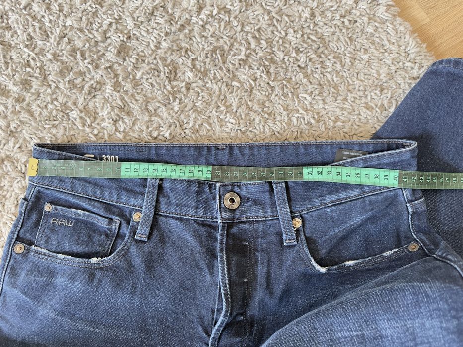 Дънки G-star, 32-32, сини