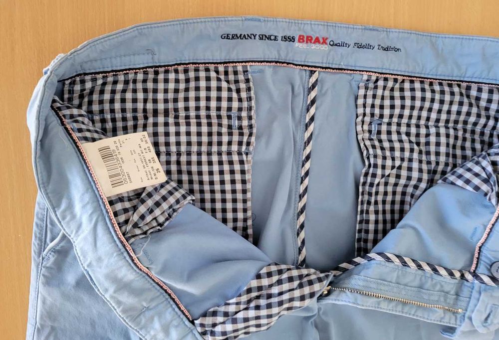 Pantaloni blugi barbati Brax L - XL 94cm talie bleu