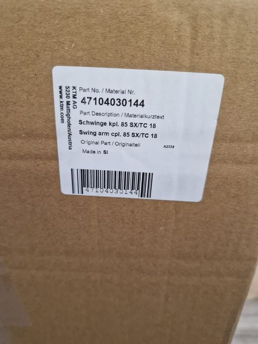 Bascula originala pt Ktm SX 85 și Husqvarna TC 85 cod produs 471043014