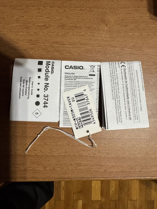 Часовник Casio MTP-M305-1AVER