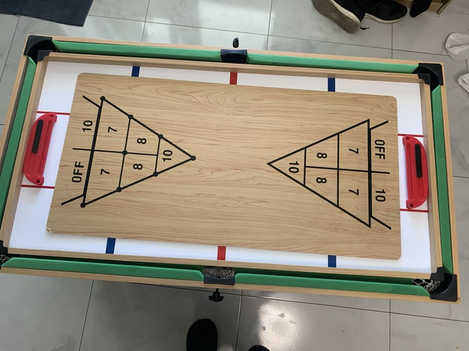 Masa de joc  15 in 1, biliard, foosball, hochei, tenis de masa, sah si multe alte jocuri