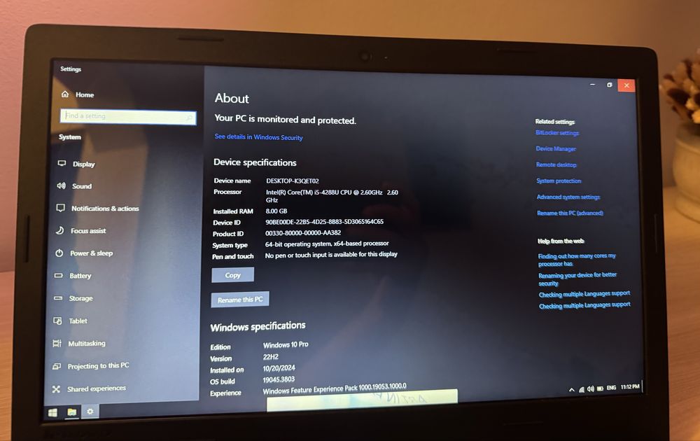 Vand urgent laptop