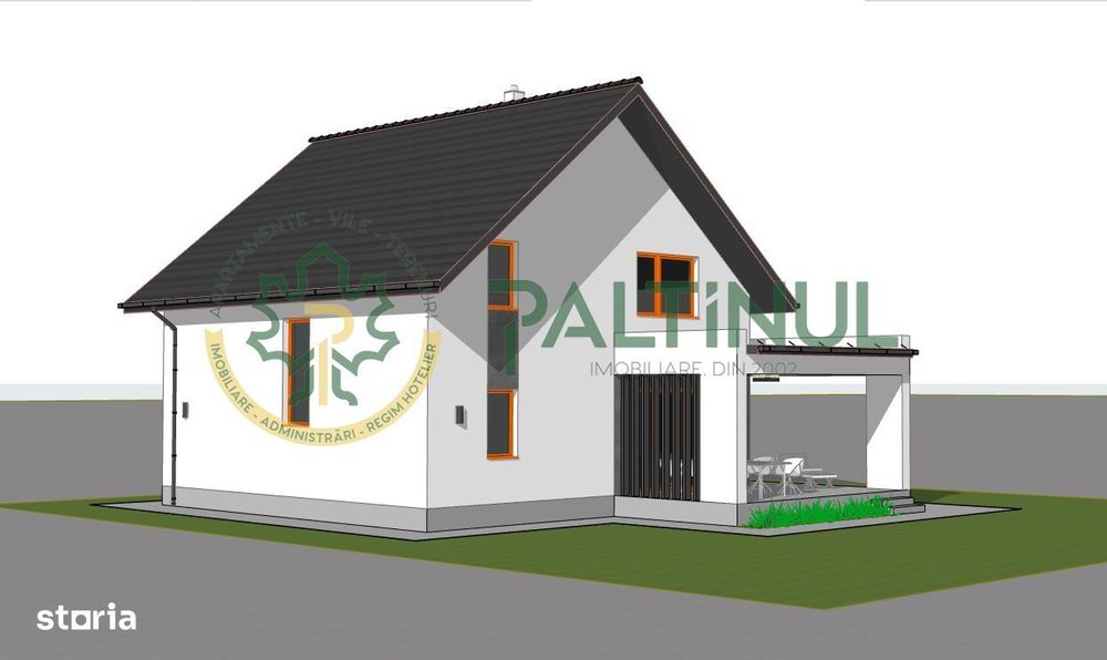 Casă de vânzare în Tălmaciu, spațiu generos, exterior la cheie, interi