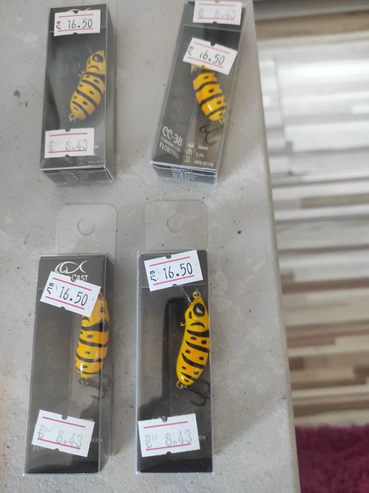 Воблер за риболов CC38 плуващ.