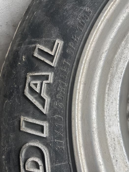 Колеса 31/10.50/r15