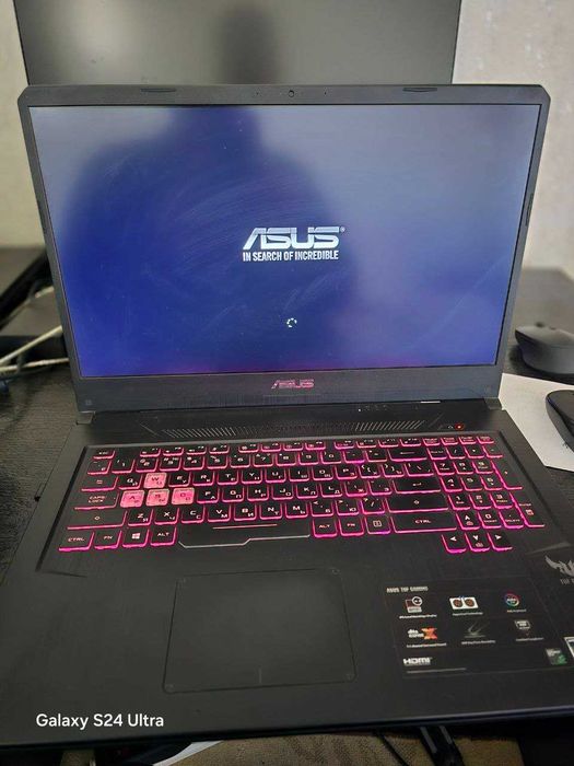 17.3" ASUS TUF Gaming  1000 ГБ, Ryzen 7 3750H, GeForce GTX 1660 Ti