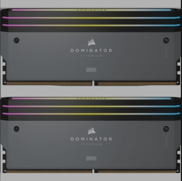 Descriere Memorie Dominator Titanium RGB Grey AMD EXPO 64GB DDR5 6000M