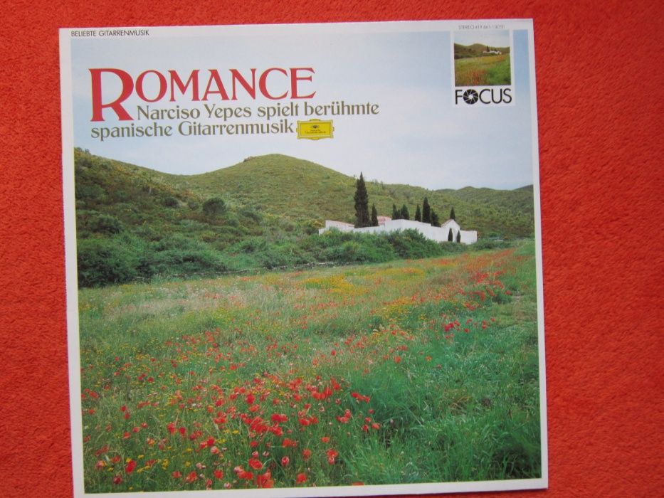 cadou rar Narciso Yepes ‎Romance Melodii celebre la chitară