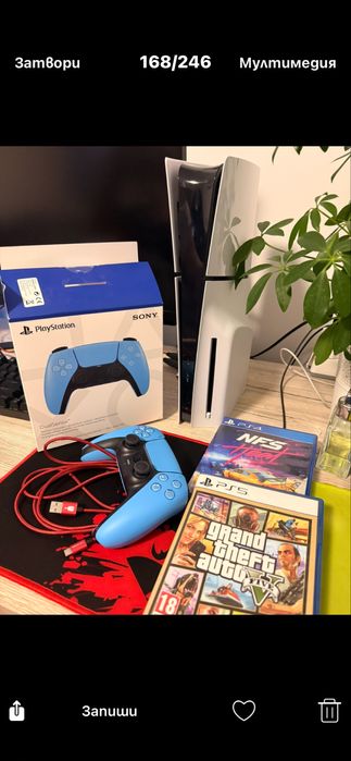 Продавам PlayStation 5 slim като нов!