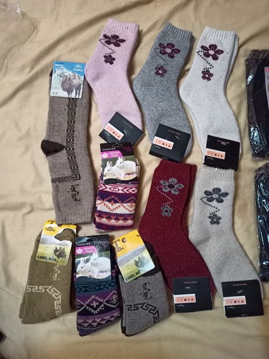 Термо носки колготки с начёсом