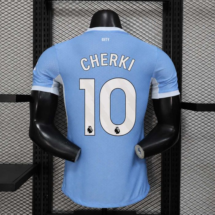 Tricou Man City Home Kit - Cherki 10 Player Version