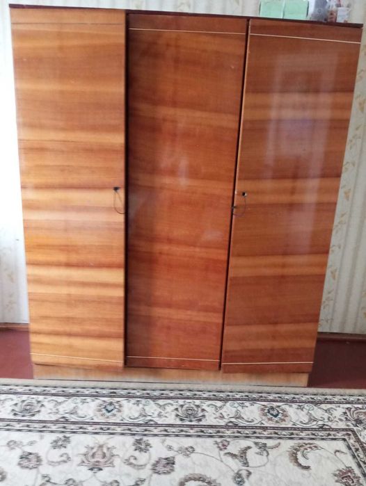 Шкаф распашной трехдверный