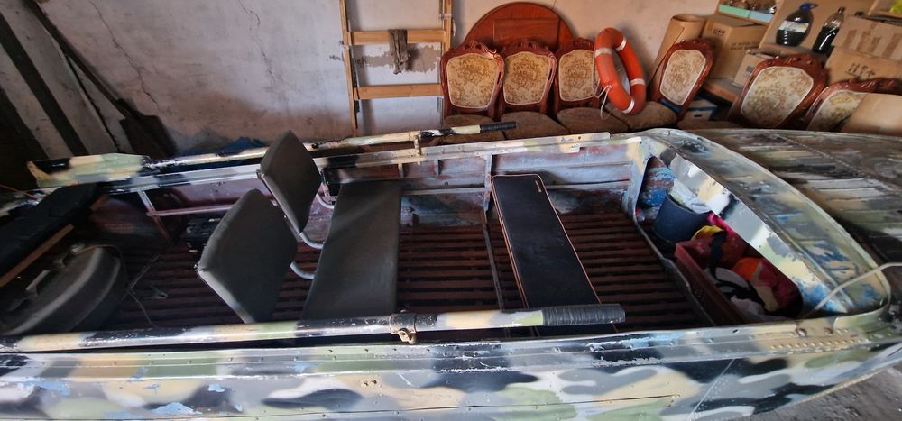 Лодка Казанка мотор вихар 30