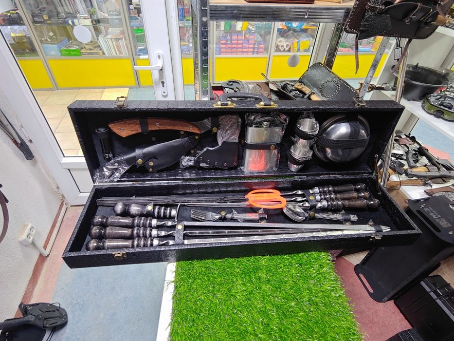 Шашлычные наборы подарочные Кизляр