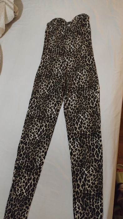 Леопардов еластичен гащеризон