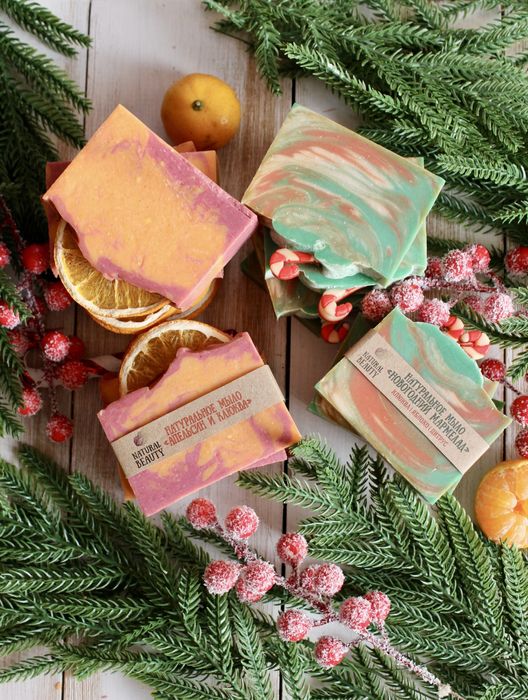 Мыло натуральное новогоднее