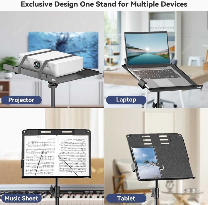 Stand laptop, proiector, tableta, trepied multifunctional 4in1