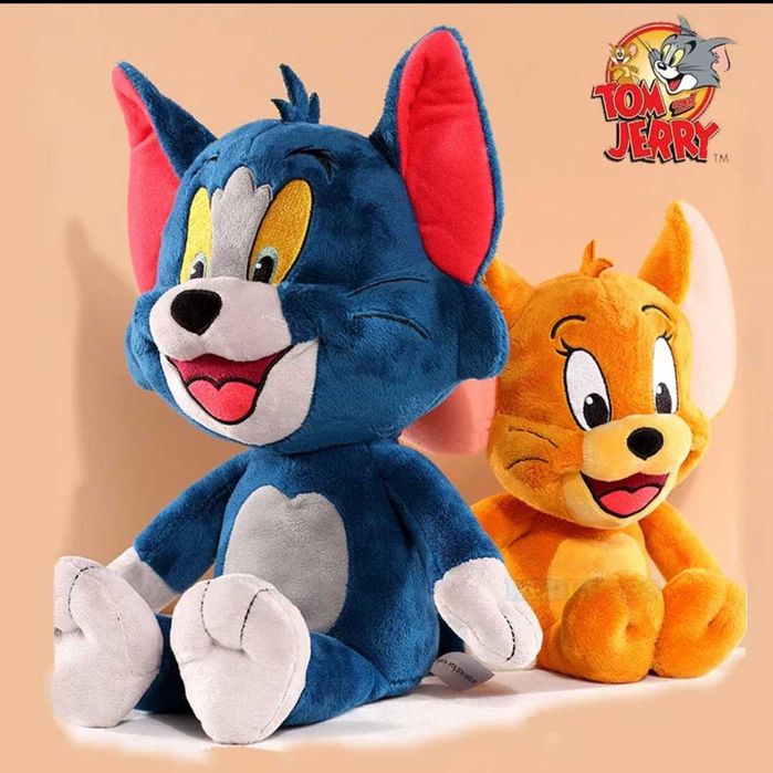 Плюшена играчка Том и Джери Tom and Jerry плюшени играчки