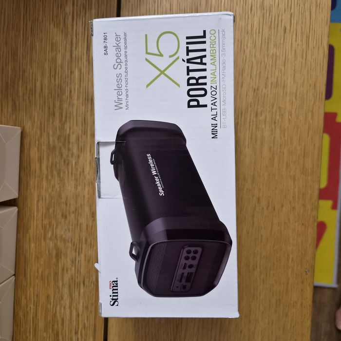 Bluetooth Колонка Stima X5 – Чисто Нова (USB/SD/FM/BT)