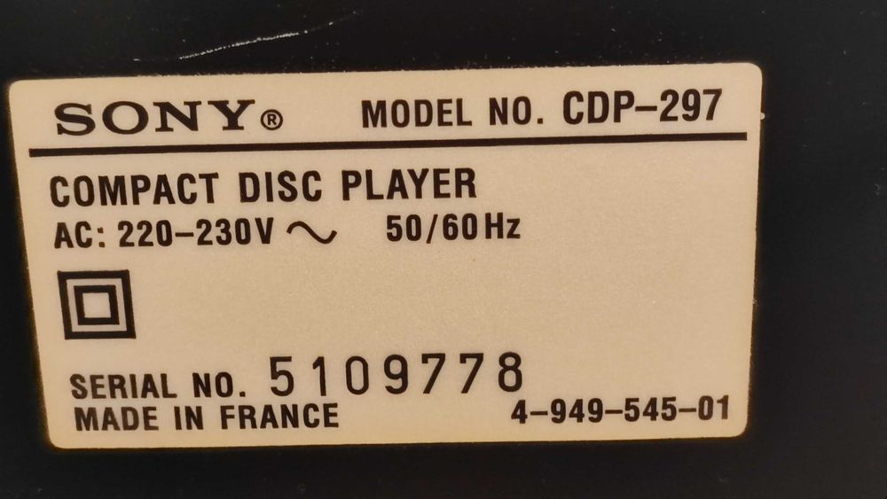 cd player Yamaha Onkyo Sony