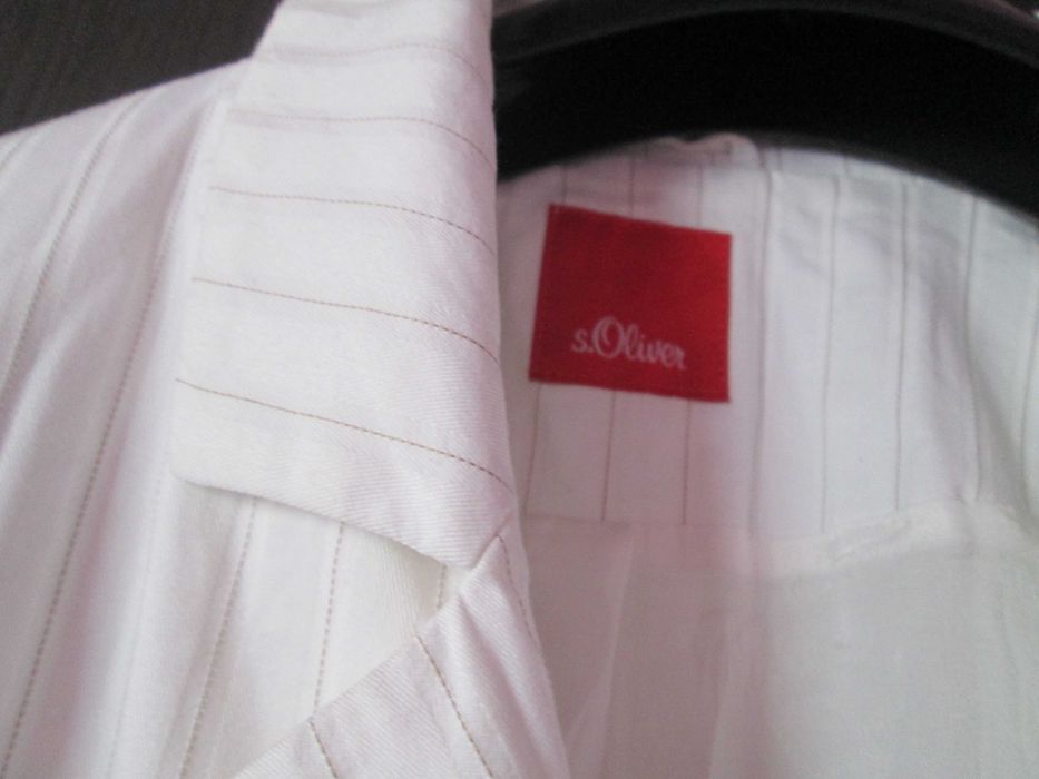 sacou alb  dame S,OLIVER