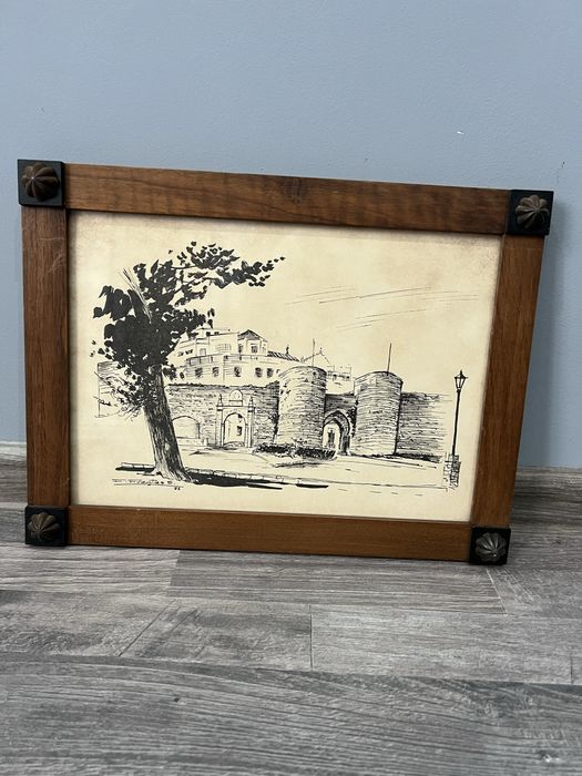 Антикварна картина, 6 бр.