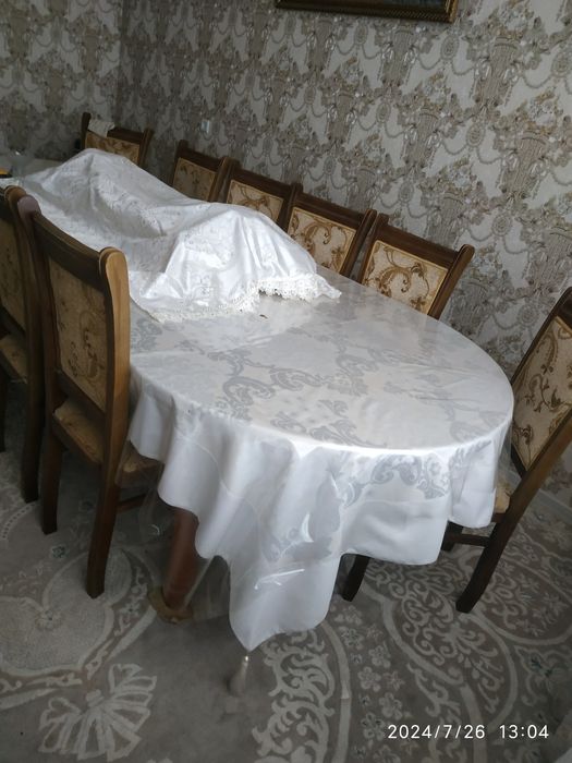 Стол ва 12 дона стул