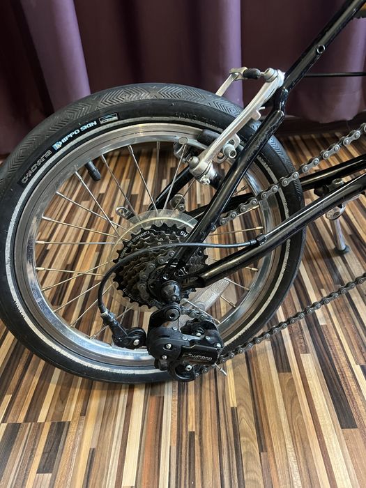Bicicleta pliabila pegas teoretic folosita putin