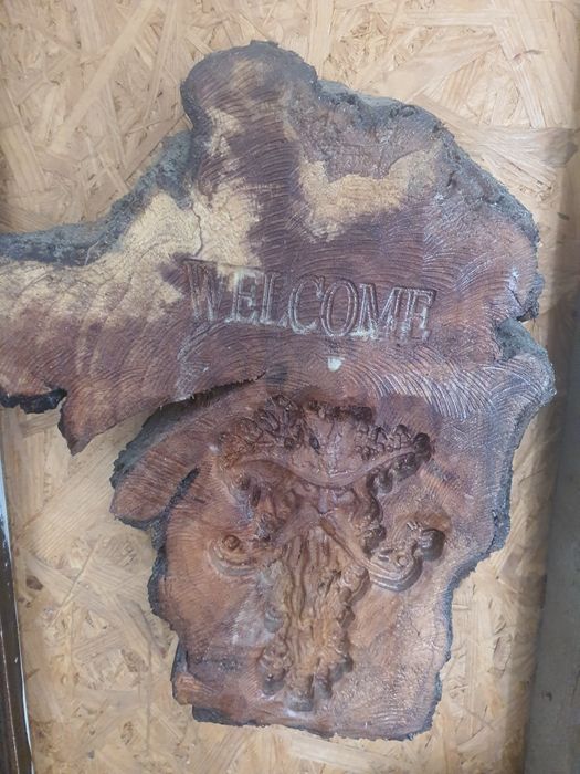 Sculptură lemn masiv