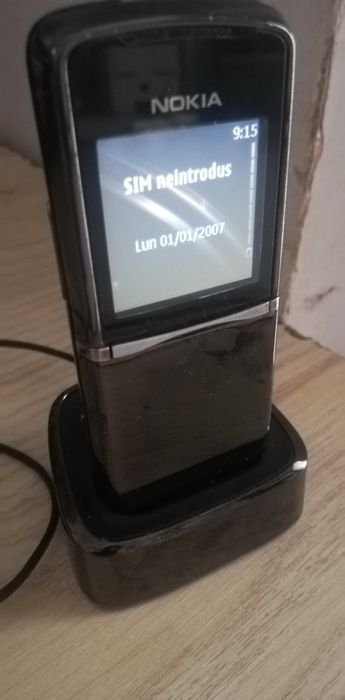 Nokia 8800 Sirocco Negru
