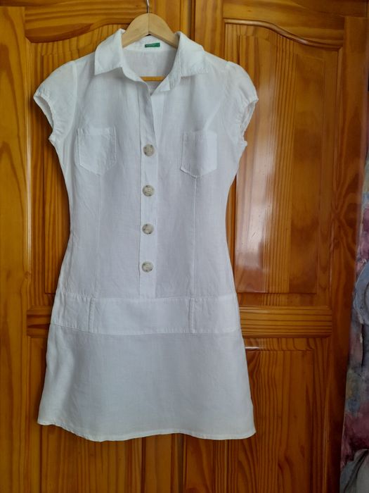 Rochie alba de in marime S